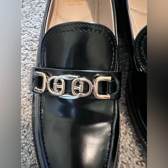 Sam Edelman Glossy Black Loafers - Picture 8 of 8